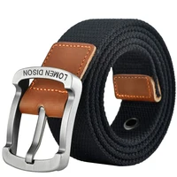 Tactical Canvas Men's Belt Fashion Casual All-match Jeans Accessories Girdle Outdoor Sports Hunting Nylon Pin Buckle Waistband - Image 5