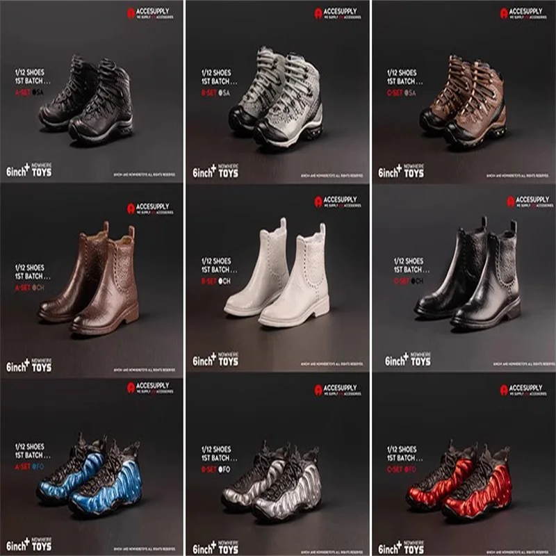 

6 дюймов + NWTOYS 1/12 мужской солдат модный аксессуар для обуви сумка Модель аксессуары игрушка подходит 6 дюймов экшн-фигурки