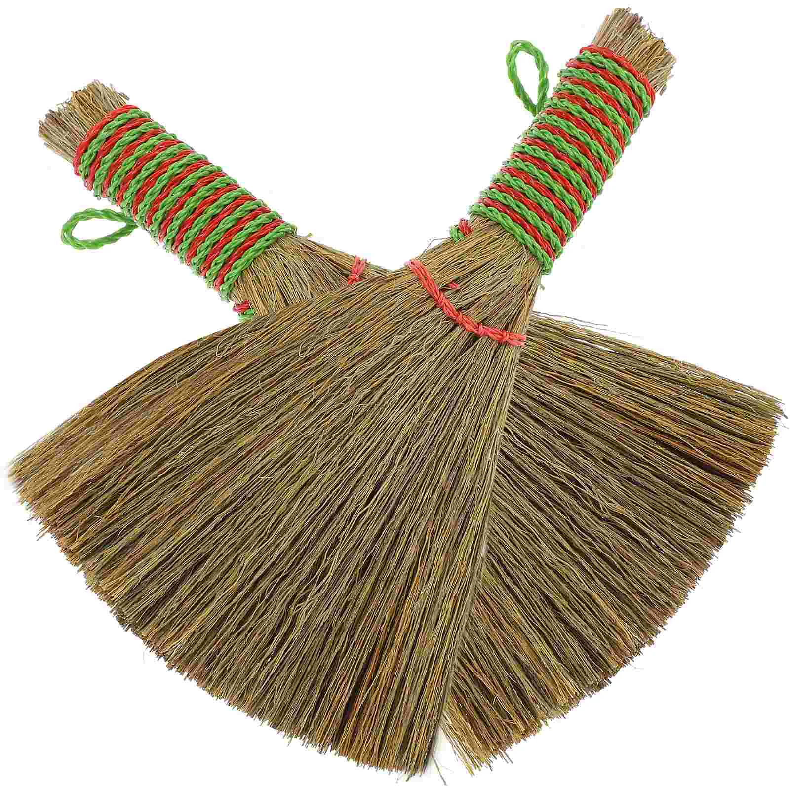 

Portable Desk Small Natural Whisk Broom Sweeping Hand Broomstick Soft Cleaning Dustpan L Broom