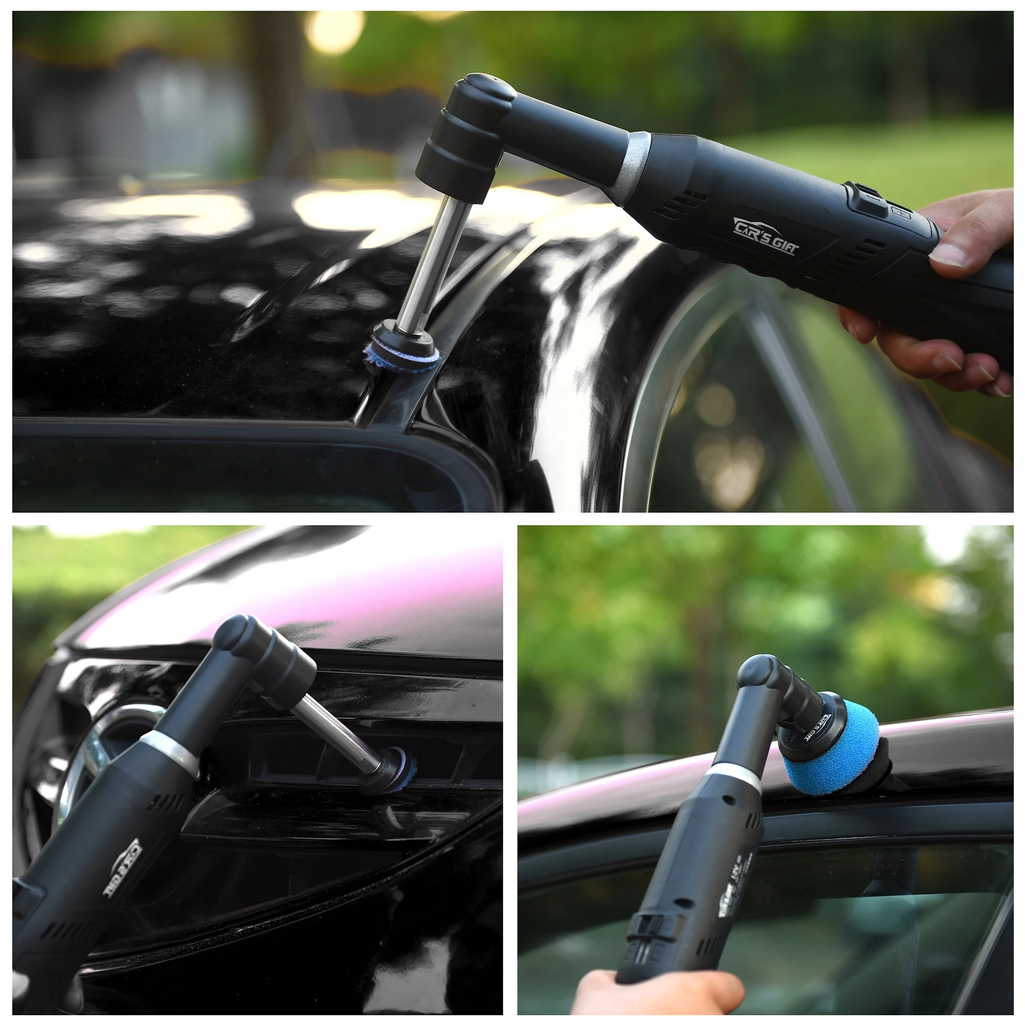 CAR'S GIFT Cordless nano polisher with 12V DC for car polishing car nano polisher polishing machine for sale