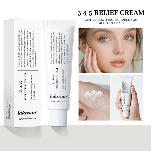 345 Relief Brightening Cream – Acne Mark & Hydration Repair 1