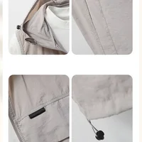 Gilet à capuche de Protection UV pour hommes et femmes, vêtements de course tendance, Protection solaire, veste sans manches 6