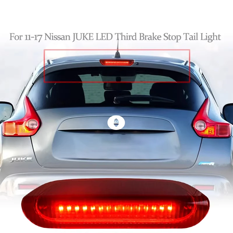 

Suitable For 11-17 Nissan Juke High Mounted Brake Light Led Brake High Brightness Anti Rear Collision Warning Light Tail Light