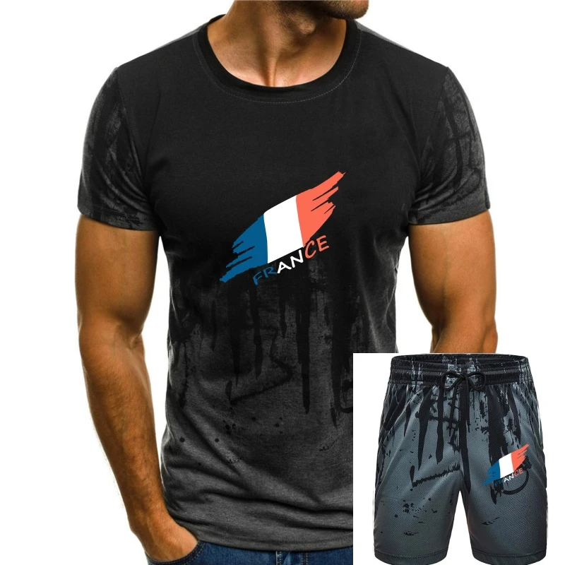 

Designing France Mens T-Shirt 2020 Round Neck Comical Tee Shirt For Men Big Size 3xl 4xl 5xl Clothes Top Quality