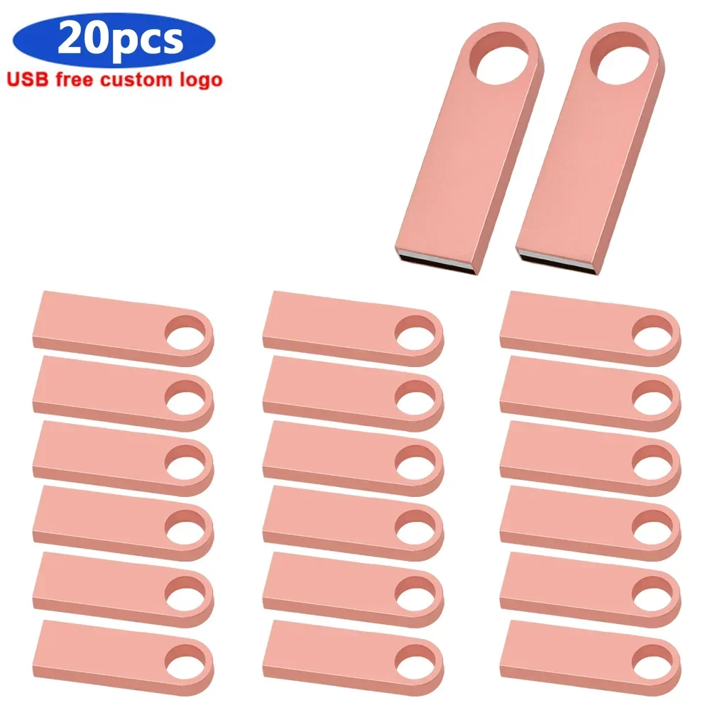 금속 usb 2.0 플래시 드라이브 64GB 32GB 16GB 8GB 128GB 4gb 펜..