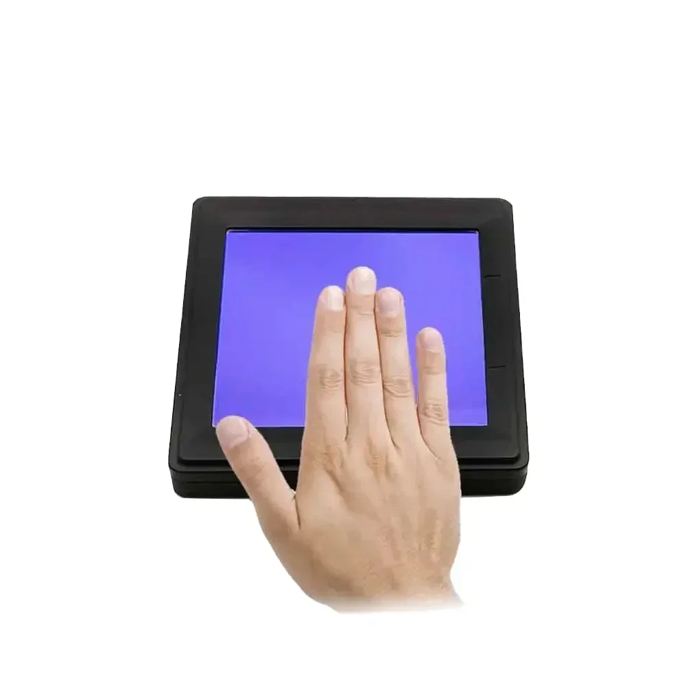 HFSecurity 바이오슬림 10 4 4 2 지문 스캐너 초박형 4개 지문 수집 및 등록 인식