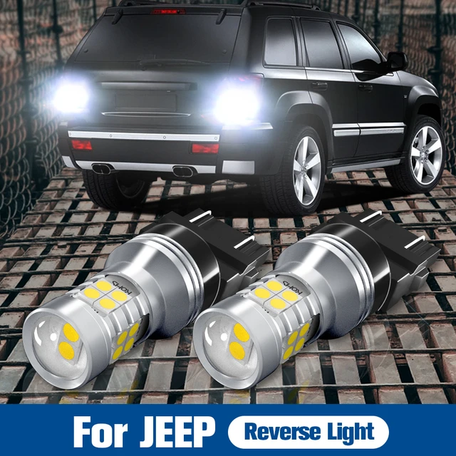 White High Power 3157 Reverse Backup LED Lights Bulb Fits Jeep Grand  Cherokee WJ