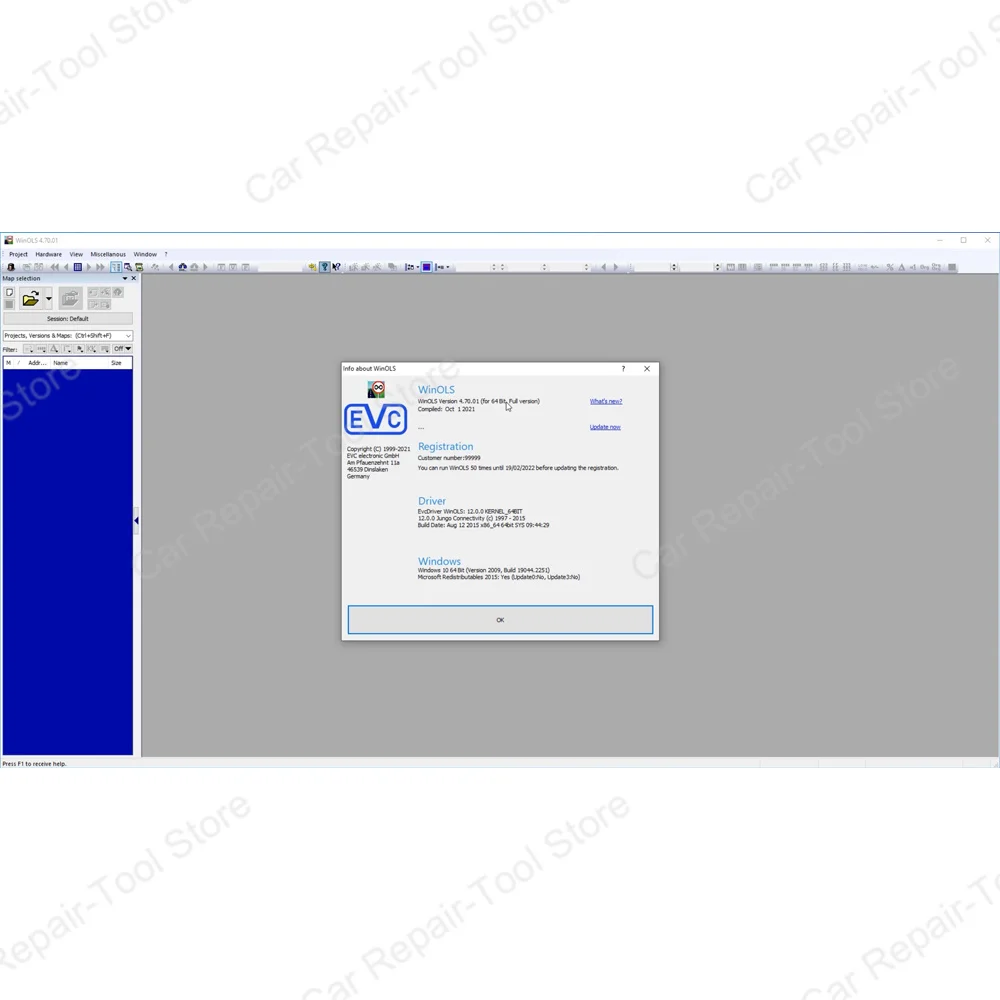 Winols 4.7 ֽ , Windows 10 win11 2022 ۵, Vmware ٱ ġ  ʿ ,  