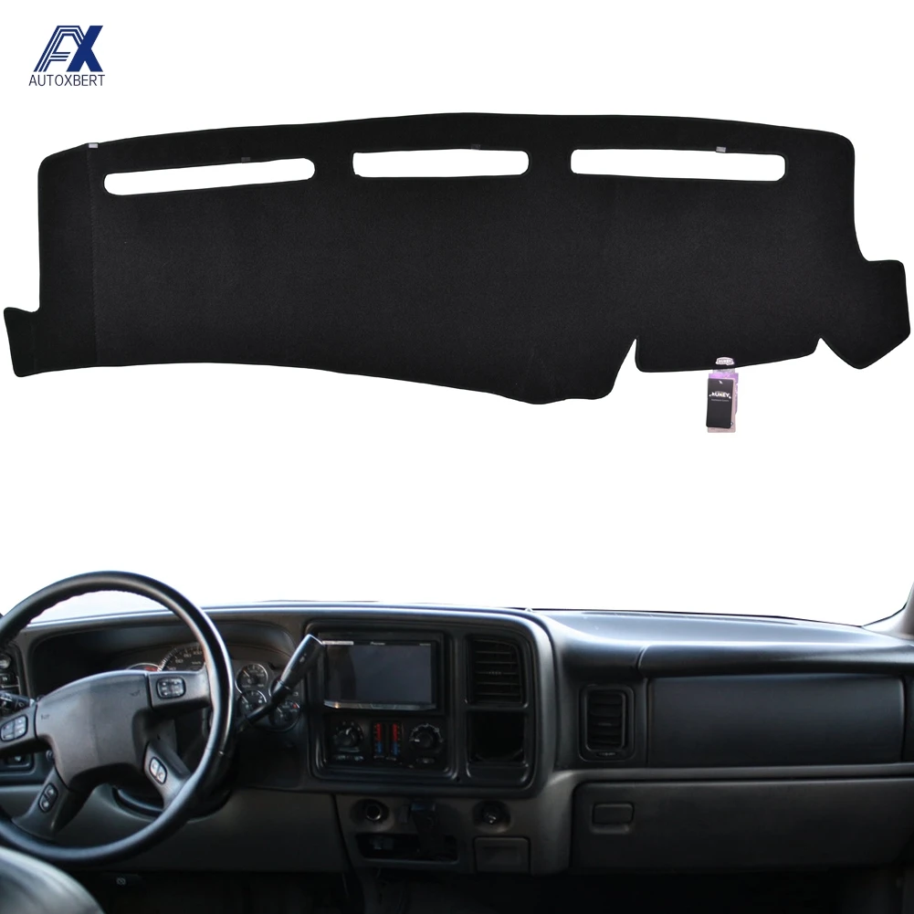 Dash Mat Dashboard Cover Pad Sun Shade Dash Board Cover Carpet For Chevrolet Silverado 1500 2500 3500 1999-2006
