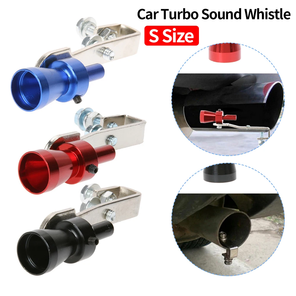 X Autohaux 2pcs Xl Size Aluminum Alloy Universal Turbo Sound