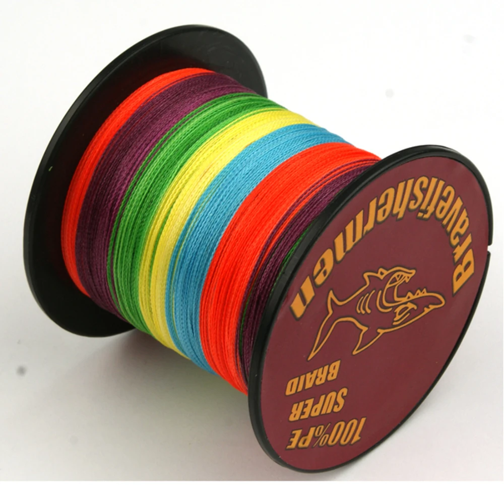 

1pc Colorful Carp Fishing Line 300M 4 Strands Braided PE Wire X4 Multifilament 6LB 8LB 10LB-100LB Fishing Accessories