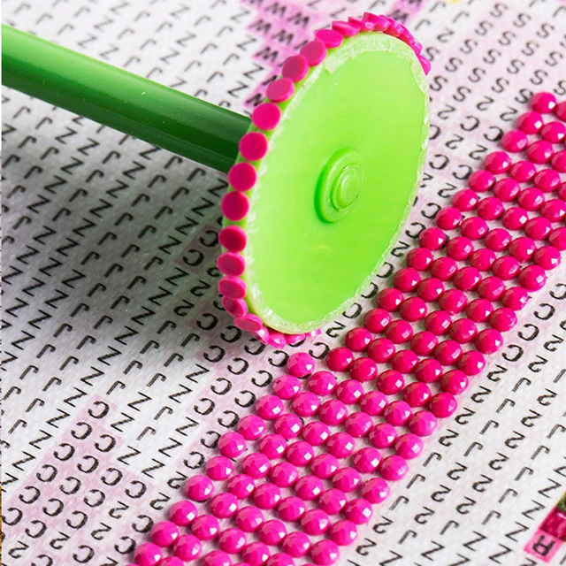 5d Diamond Painting Roller Tool  Easy Wheel Diamond Painting - 6pcs  Colorful Drill - Aliexpress