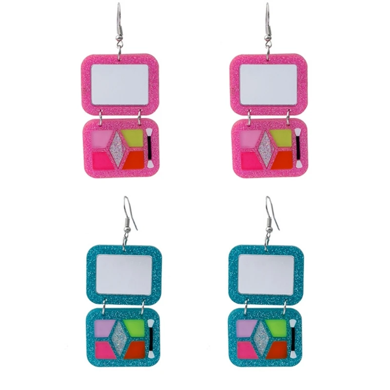 

Resin Dangle Earrings Eye Shaped Drop Earrings Ear Jewelry Perfect Gift for Friends Lover and Family