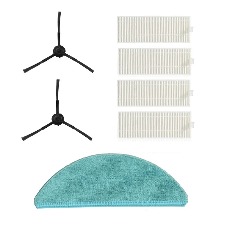 Acessórios para Cecotec Conga 9090 ia Mop Panos Filtro Hepa Escova Lateral Peças de Aspirador Robótico