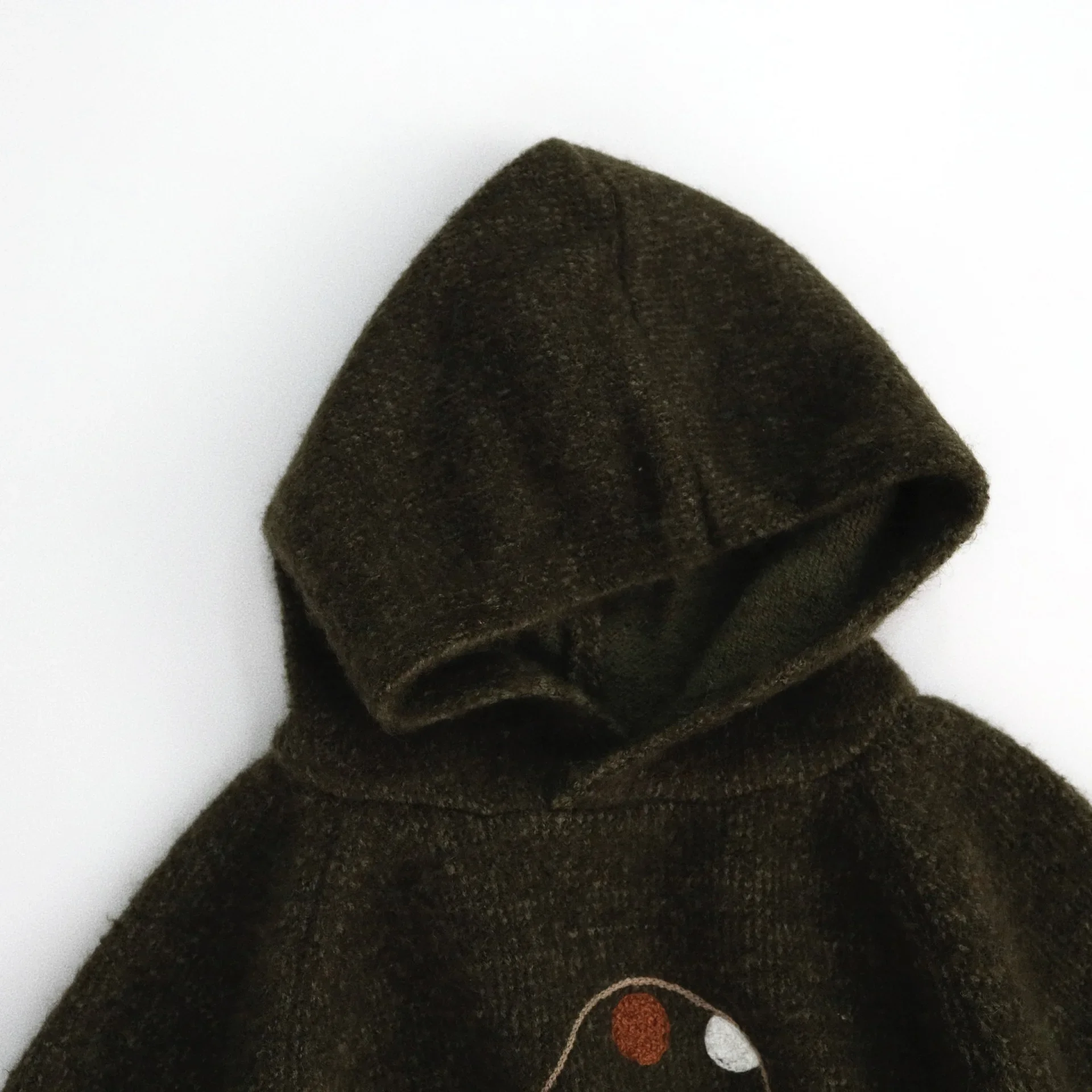 Kids Thick Warm Hoodie Sweater Mushroom Print