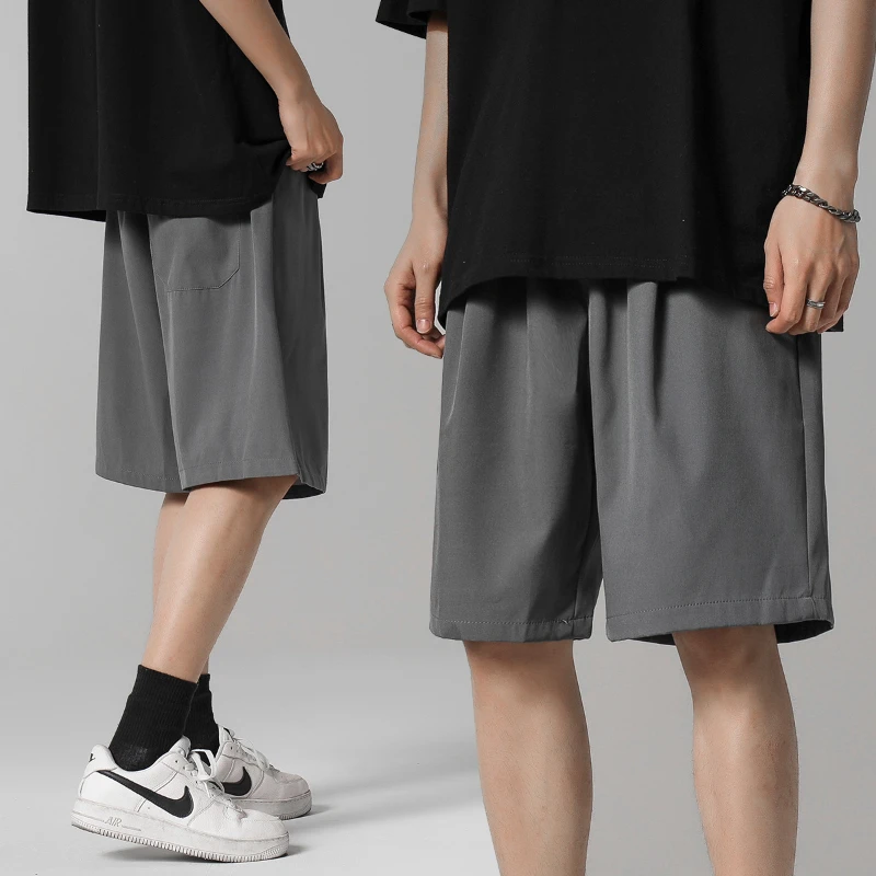 

MRMT 2024 Brand New Shorts Men's Thin Loose Outer Pants Ice Silk Casual Trousers Men's Pants Basketball Pants Man's Pants
