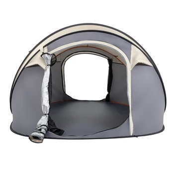 Camping Tent, 4 Person Pop Up,Easy Setup For Camping/Hiking/Fishing/Beach/Outdoor,Etc 5