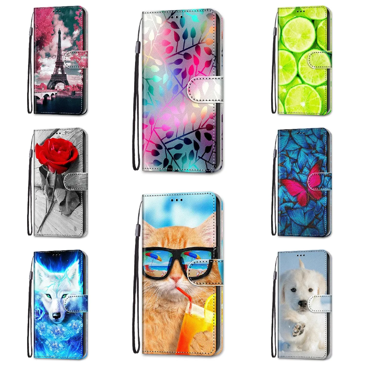 

Wallet Leather Case For Xiaomi 12 Lite/12T/12TPro/13/13 Pro/Civi 2/12 Lite NE Xiaomi Poco M3/X3 NFC Xiaomi Poco M4 5G/Poco M5 4G