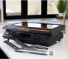22-Inch Electric Griddle - 1200W Non Stick Ceramic Titanium Coated Stainless Steel Tabletop Griddle with EZ-Touch Control Dial 2