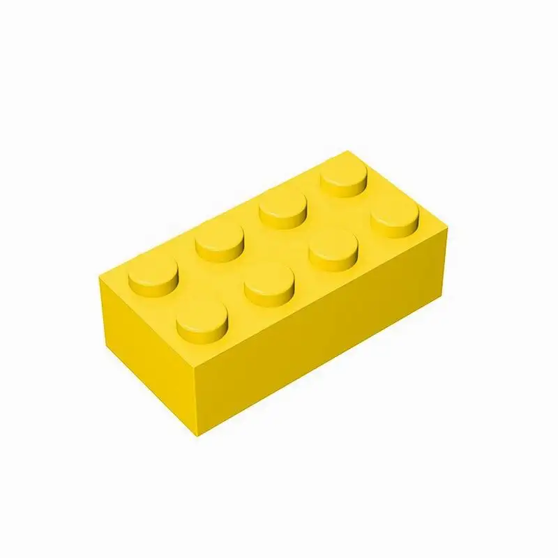 Classic 2x4 Building Bricks - Educational DIY MOC Technological Blocks (Pack of 100)