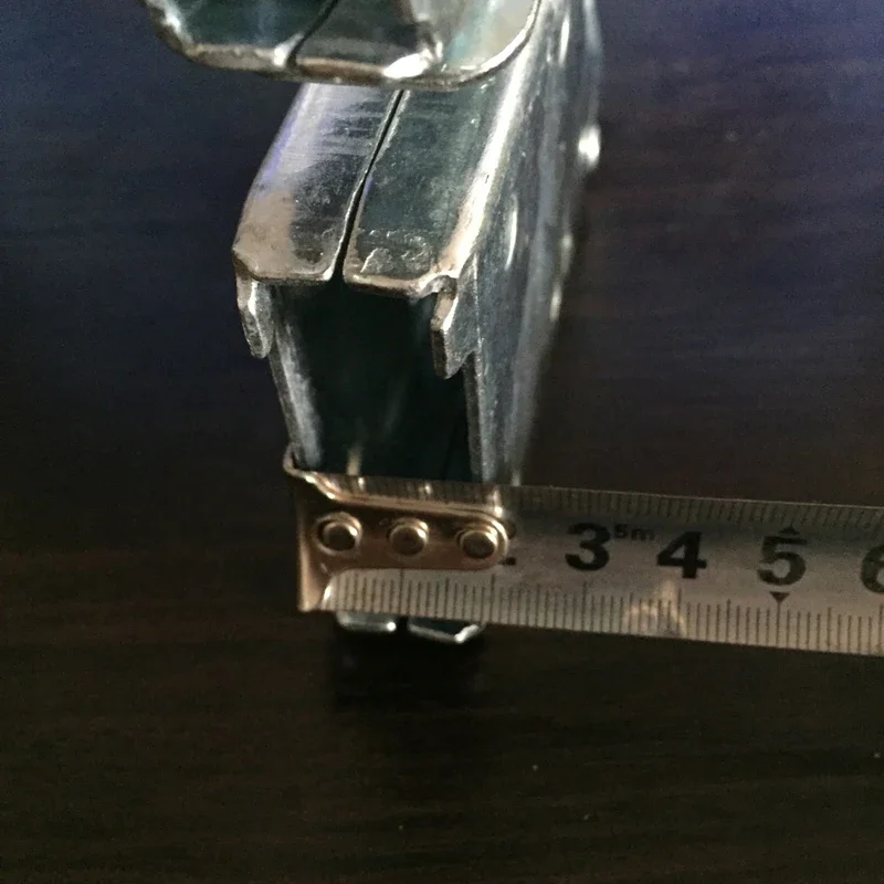 헤비 듀티 스텝 사다리 힌지 접이식 알루미늄 텔레스코픽 사다리 조인트 잠금 스위치 버클 연결 패스너 사다리 액세서리