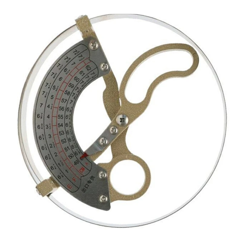 4 Sizes Hat Ruler Scissor Type Ring Compass Adult Hat Size Measuring Tools Hand Drop Shipping