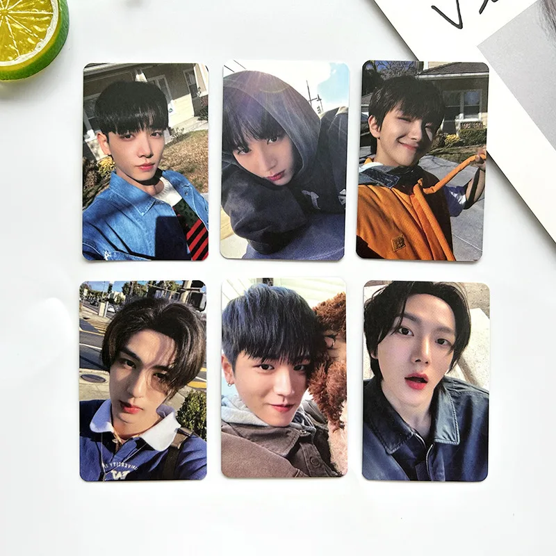 

KPOP 6pcs/set BOYNEXTDOOR "WHY" Album LOMO Card SUNGHO RIWOO JAEHYUN TAESAN LEEHAN WOONHAK Collectible Gift Postcard Photo Card