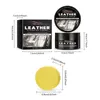 Leather Conditioner Long Lasting Car Seats Polishing Nourishment Care Leather Care Cream for Leather Pant Bag Shoes Furniture 6