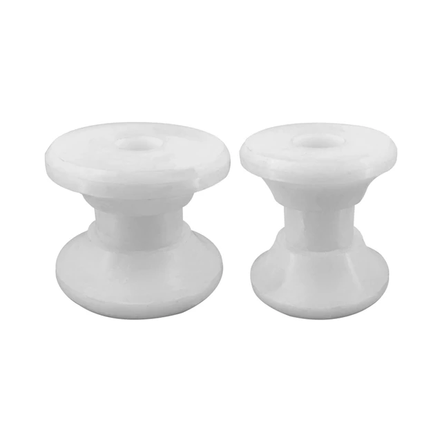 ISURE MARINE 2Pcs White Water White Delrin Bow Anchor Roller Replacement  Wheels Bow Roller for Marines Boats Yachts Kayaks - AliExpress