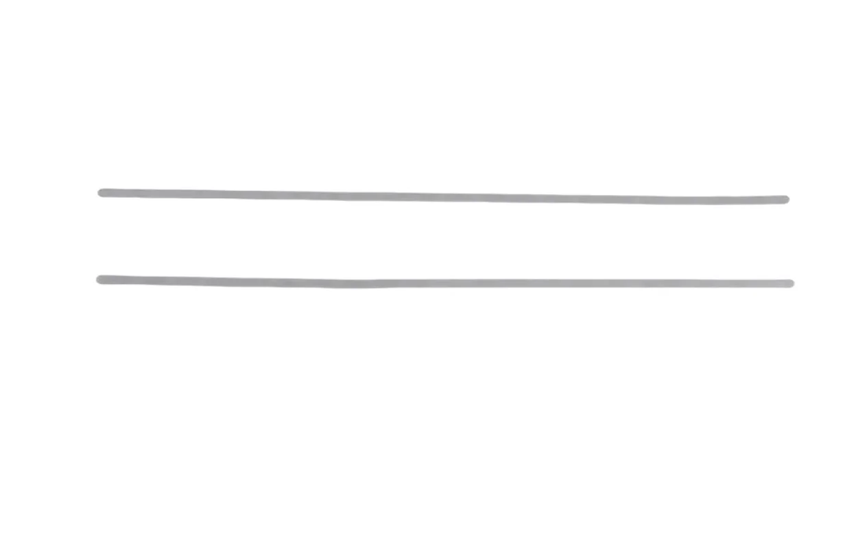 2Pcs Laptop Rubber Feet Bottom Non-slip Strip With Side Key Replacement For Microsoft Surface Book 2 Book 3 15 inch 1813 1907