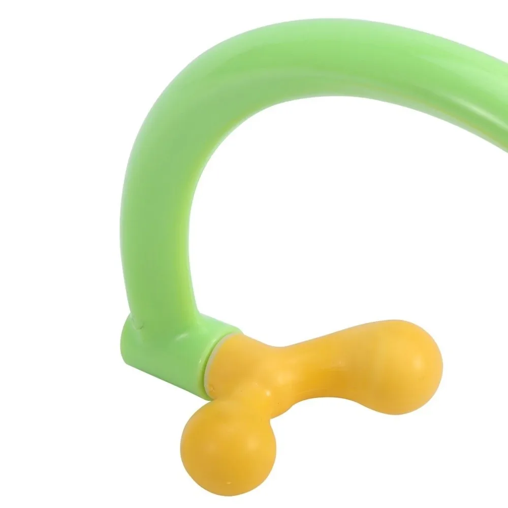 Dual Head Trigger Point Massager Dual Trigger Point Plastic Self Massager Simulates Massage Deep Tissue Massager