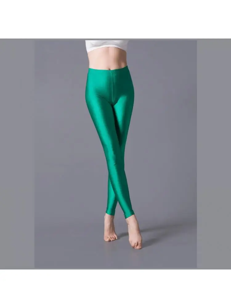 Sexy Dance Plus Size Women's Yoga Pants Ankle Length Solid Color