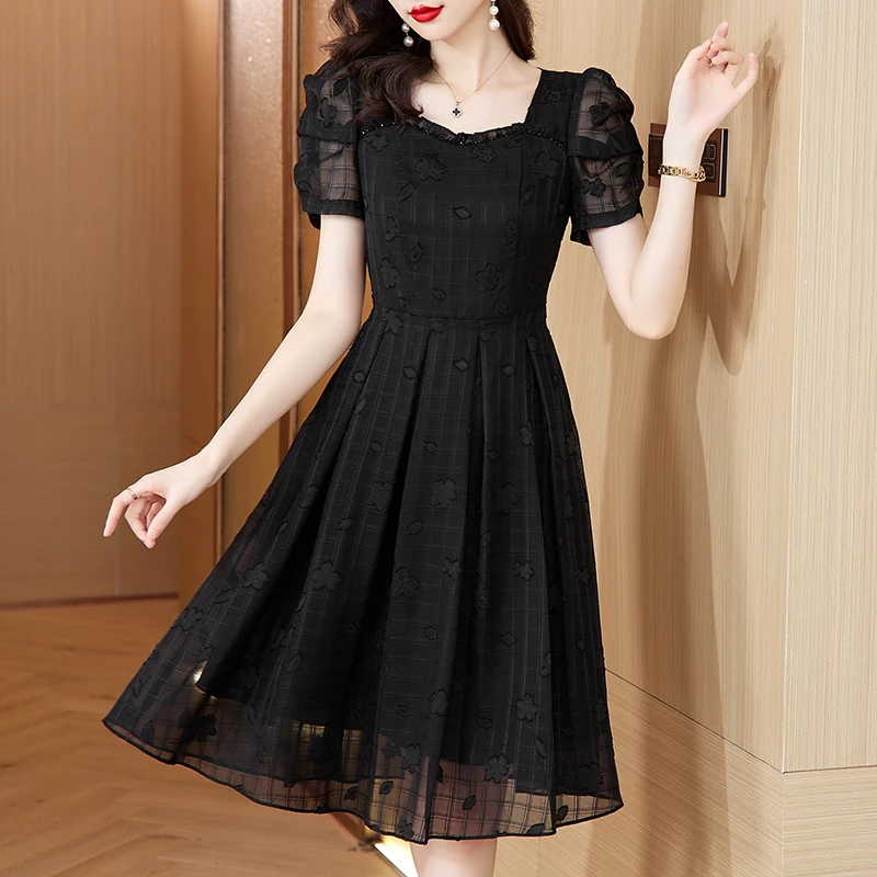 chinese dress ladies Panhandle Women's Floral Lace Dress | Womens Dress main image 0
