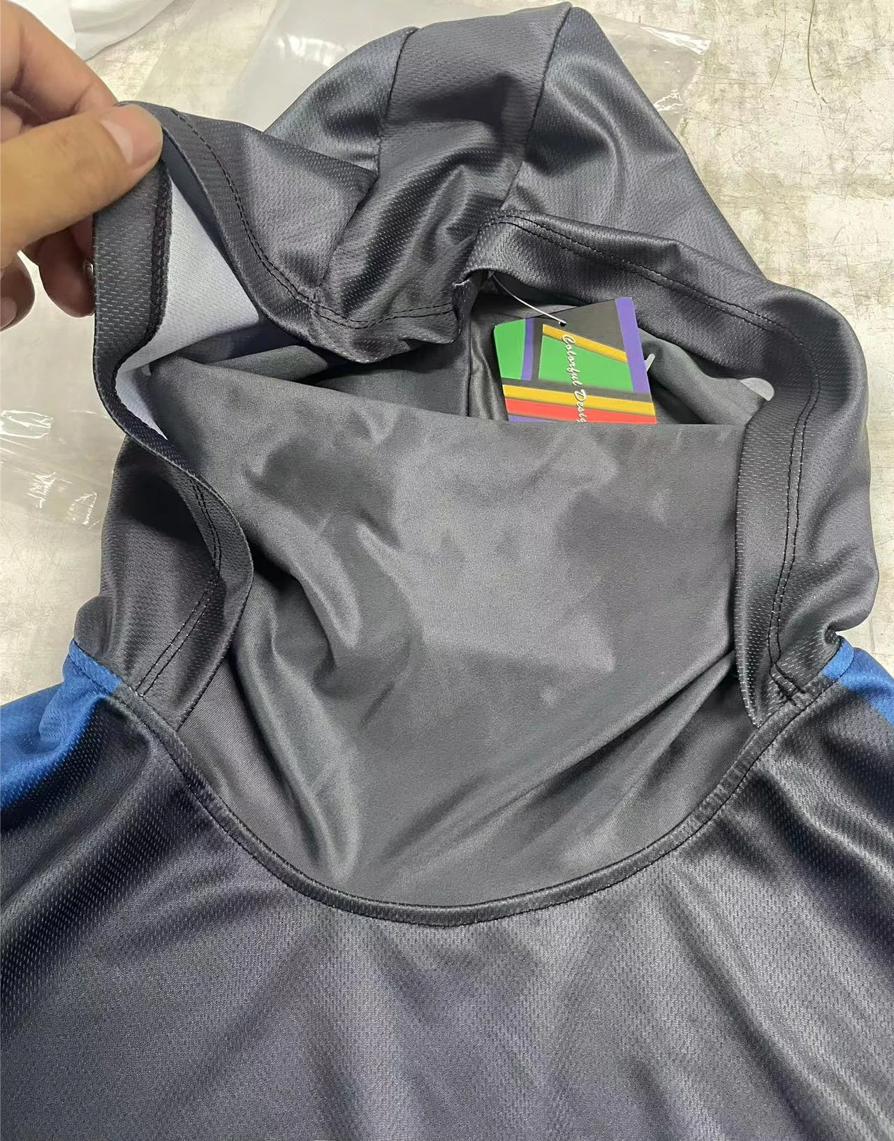 Description Picture 6 of itemNew Mask Hoodies Clothing Ice Silk UPF UV Camo Fishing Hunting Climbing Camping Hiking RIGHTTRACK Outdoor Sports Apparel