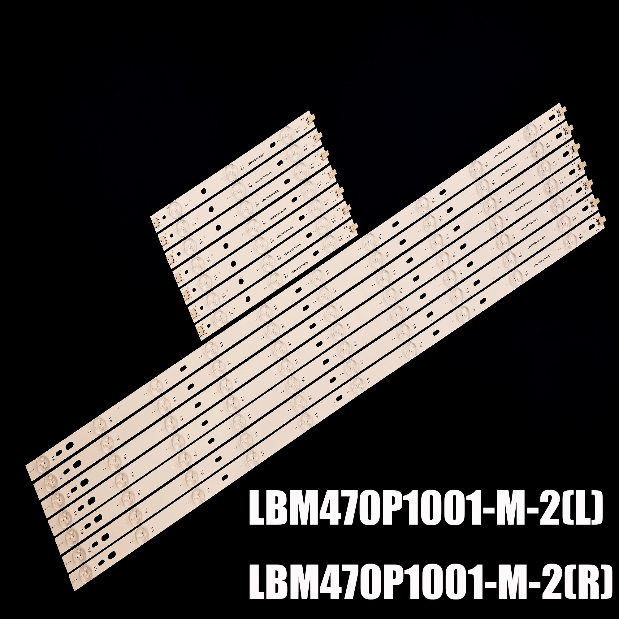 

Светодиодная лента подсветки для 47PFS7109/12 47PFK7109/12 47PFK6589/12 47PFT6569/60 47PFK6109/12 LBM470P0301-N-2(R) LBM470P1001-M-2(L)