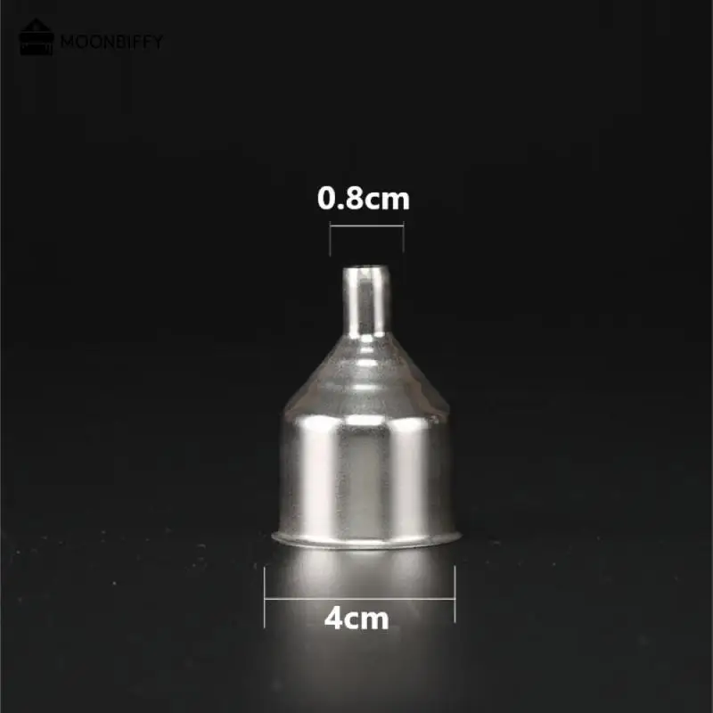 1PC Funnel 2 inch Stainless Steel Portable Mini Small Mouth Funnels Bar Wine Flask Universal Long-mouth Funnel Kitchen Accessory images - 6