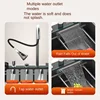 Stainless Steel Kitchen Sink Waterfall Sink Honeycomb Embossed Large Single Slot Home Multifunctional Nano Wash Basin 4