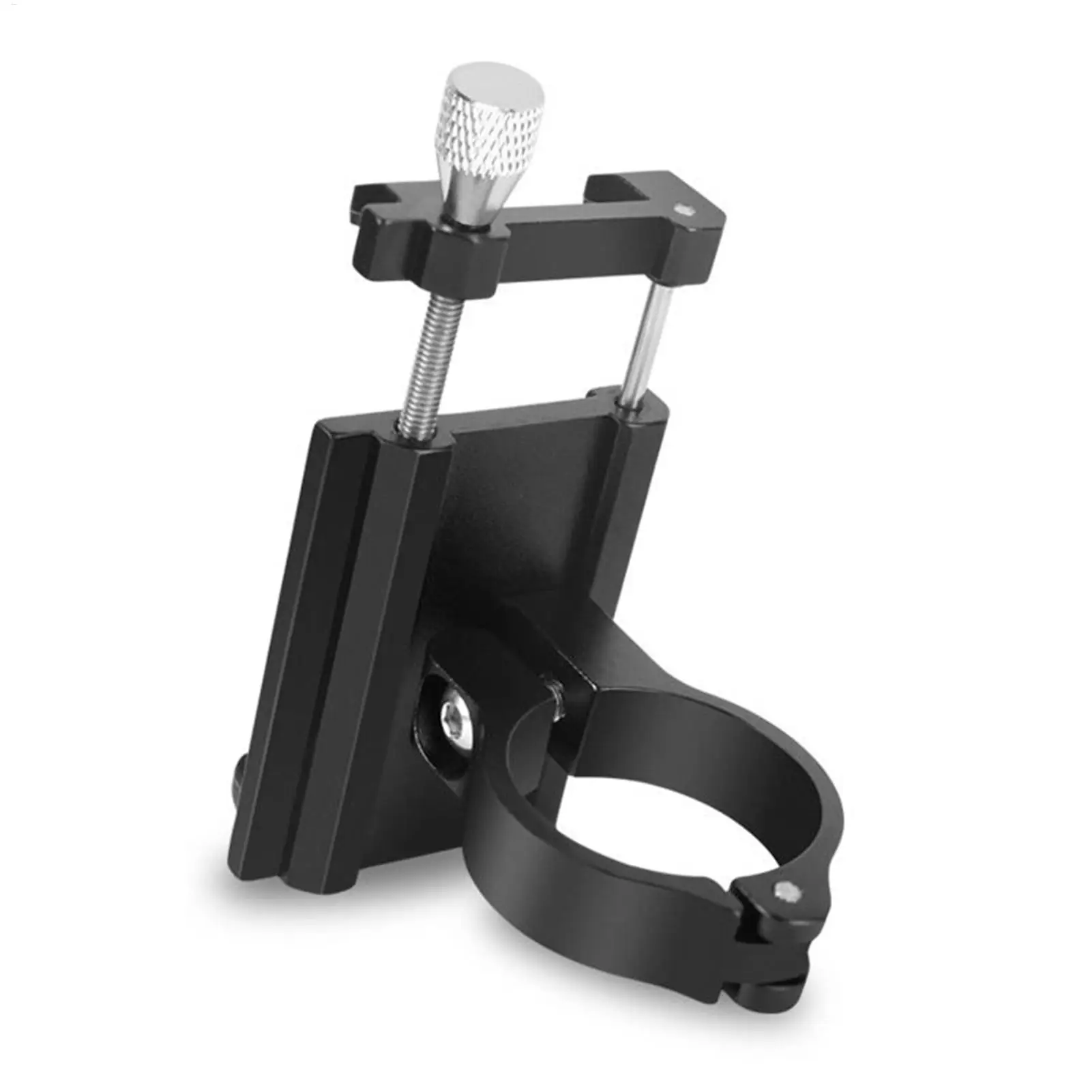 Aluminum Mobile Phone Holder for Motorcycle Handlebar Bike Phone Mount Suitable for Cycling Mountain and Off-road