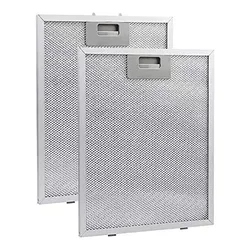 Cooker Hood Filters Metal Mesh Kitchen Extractor Vent Filter Stainless Steel For Most Range Hood Vents 290 X 240 X 9mm