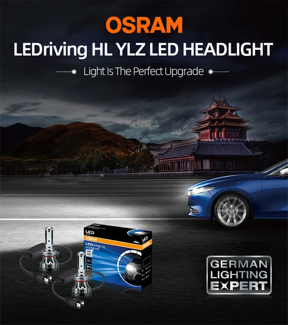 OSRAM LED H4 9003 HB2 12V 25W HYZ LED Headlight Auto Hi/lo Beam 6000K Cool  White Lamps Car Original Bulbs 46204CW, 2X - AliExpress