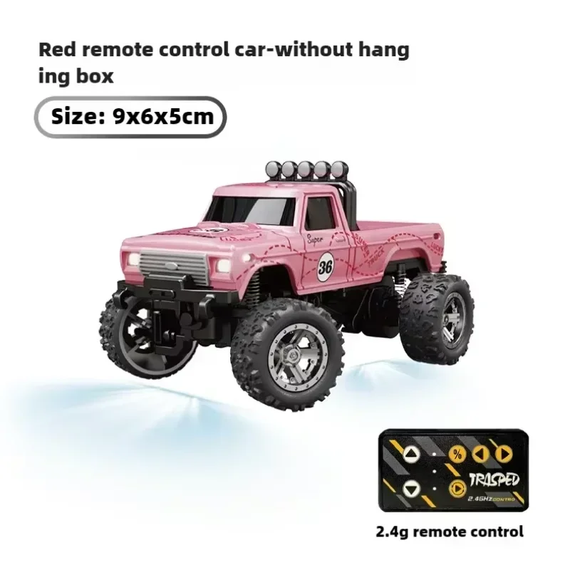 Mini voiture RC Bigfoot 1:64 tout-terrain alliage