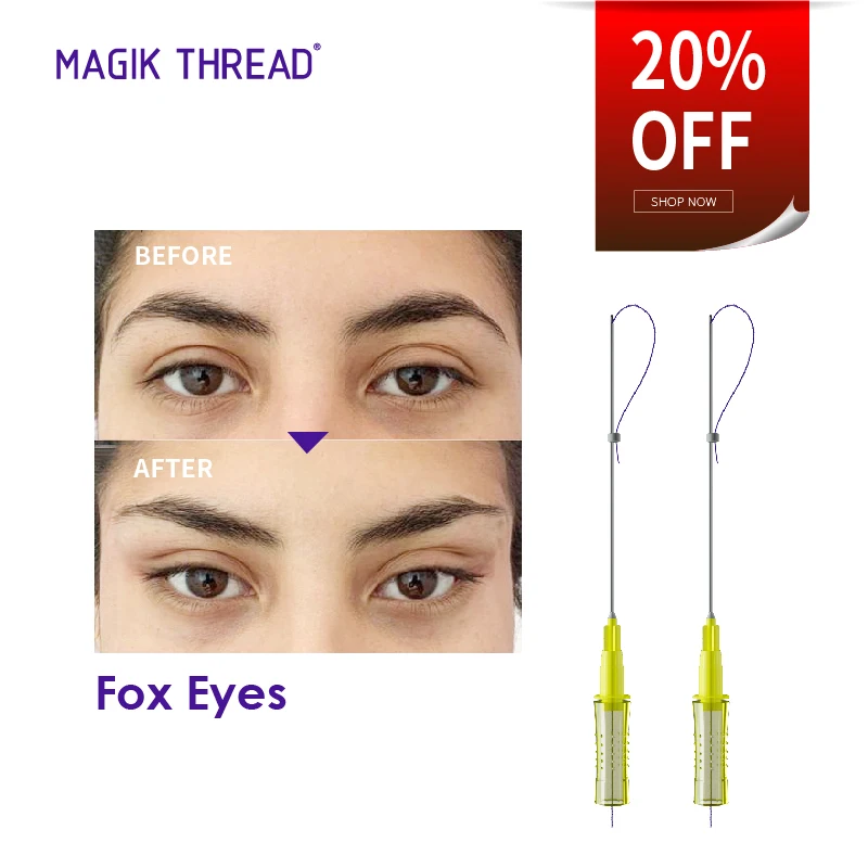Magik Thread Foxy Eye 4 шт. Cog 4D L Blunt бренды Pdo натяжители резьбы производители подъемных щек