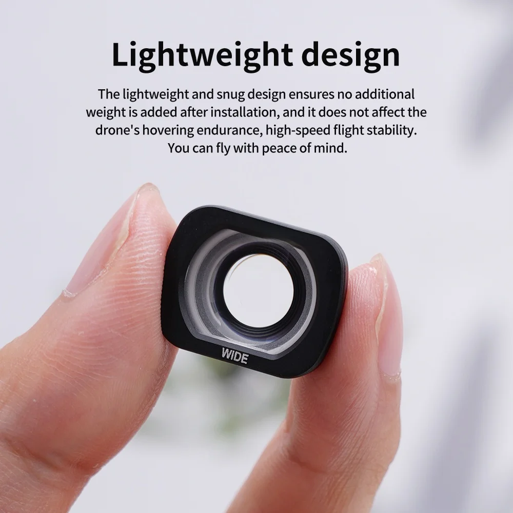 Filtre Grand Angle pour DJI LITO X1/1 - Objectif HD