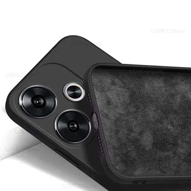 Luxury Liquid Silicone Shockproof Soft Phone Case - Elegant Design