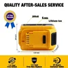 20V MAX DCB200 Replacement Battery for DeWalt 3.0Ah/6.0Ah/9.0Ah Compatible with DCB205 DCB201 DCB203 Power Tool Batteries 3