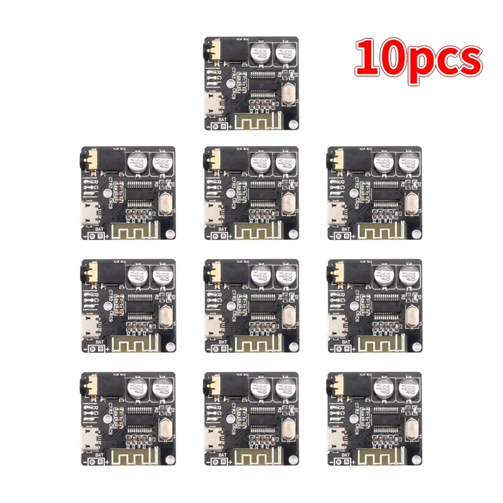 VHM-314 Bluetooth audio receiver board 1-10pcs Bluetooth 5.0 MP3 lossless decoder board wireless stereo music module 3.7-5V