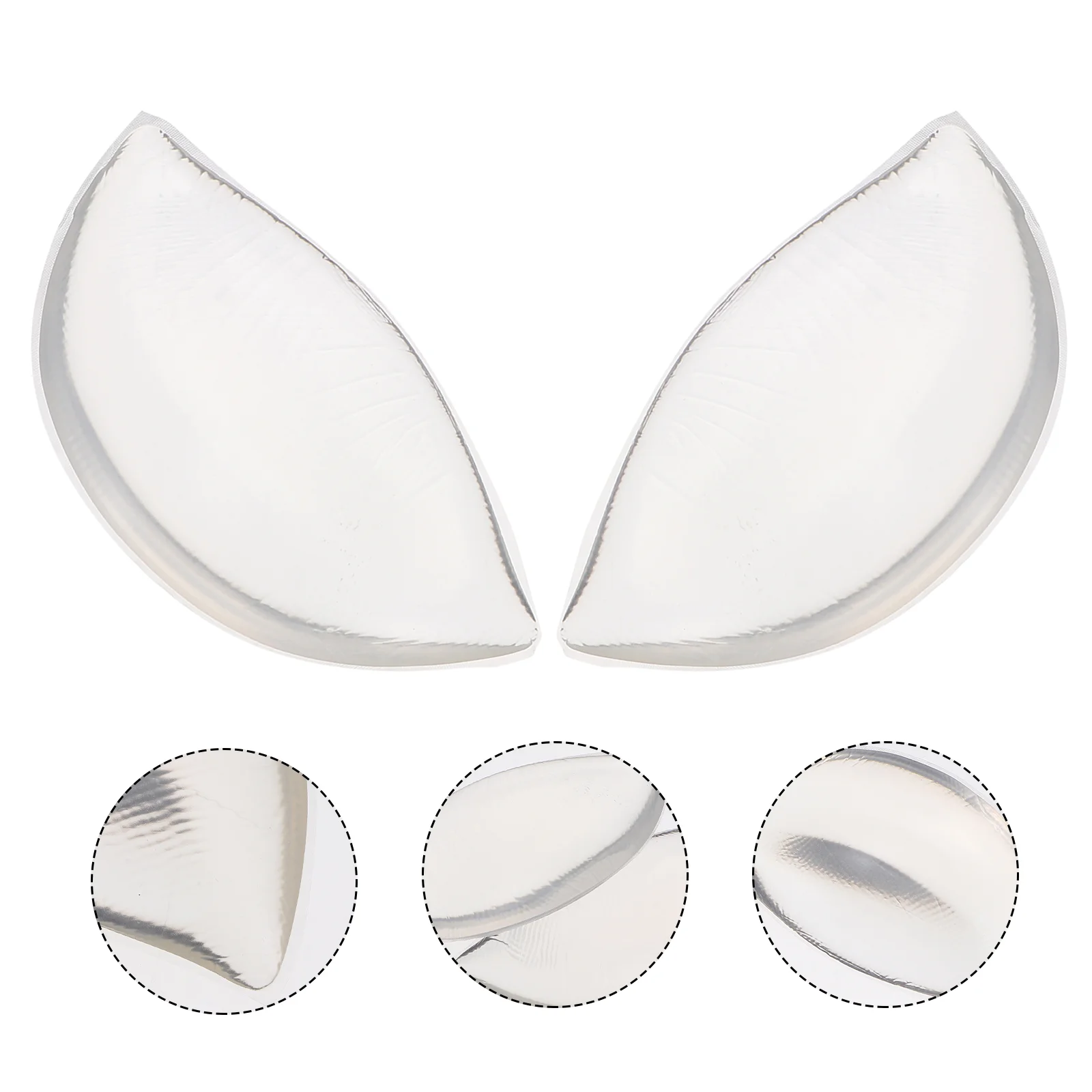 

2pcs Pads Shaper Pad Inserts Silicone Pads Sports Yoga Inserts