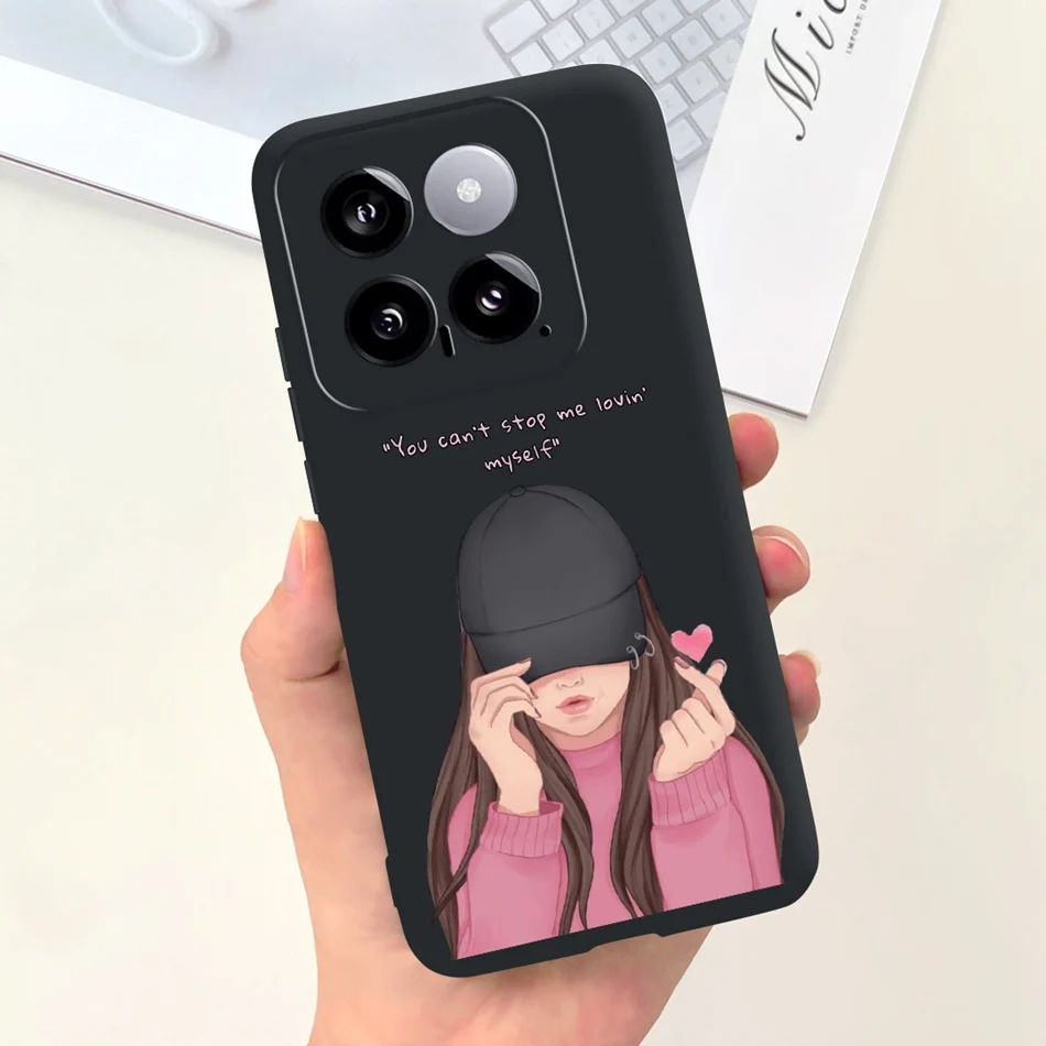 Sunflower Pattern Candy Color Soft Silicone Back Cover