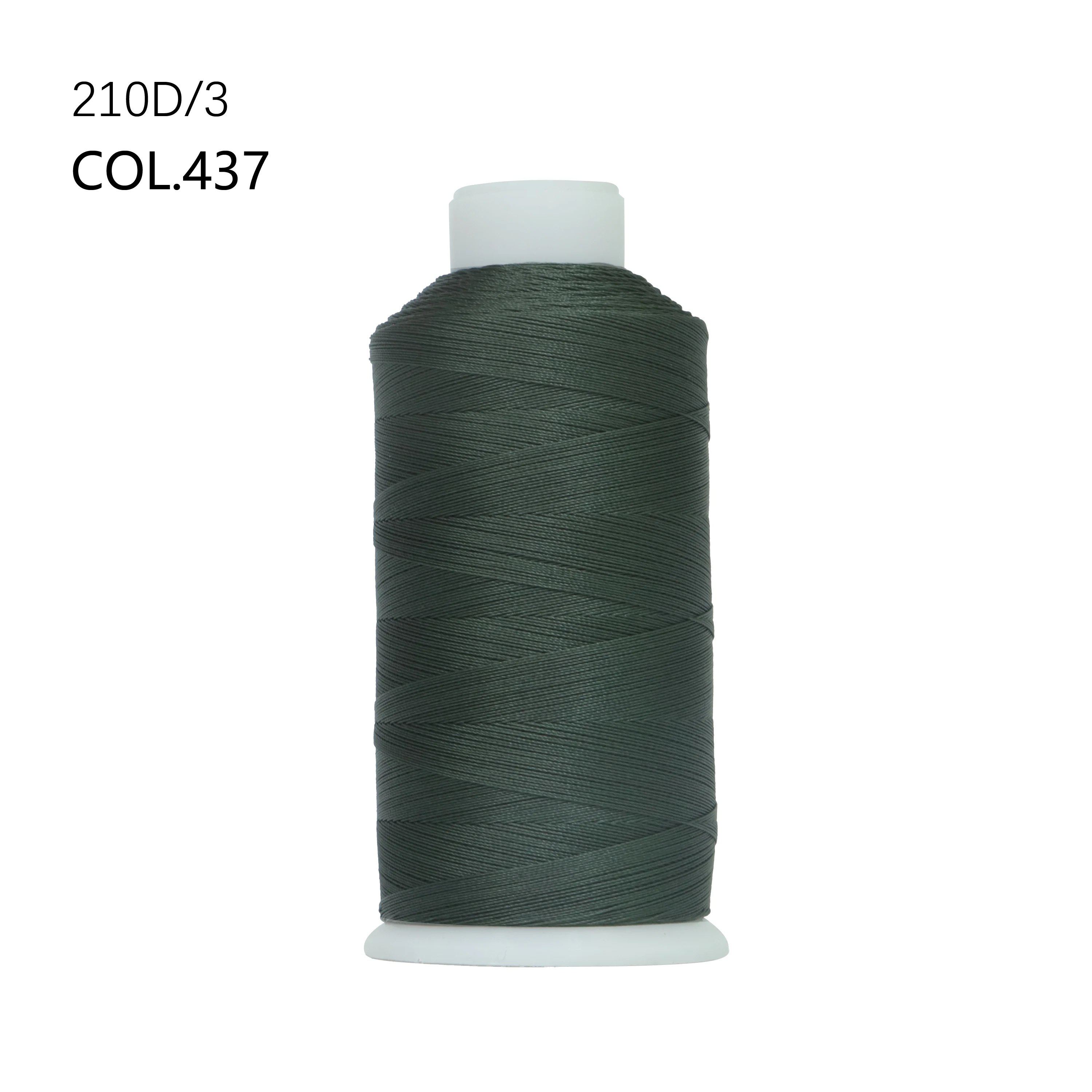 Heavy Duty Nylon Bonded Thread for Leather, Upholstery, Shoes, and Canvas Sewing - 1500 Meters, 0.3MM Thickness