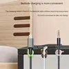 Set Cute Animal Design Adhesive Cord Holder 2pcs Silicone Cable Organizer Multipurpose Wire Management Clips For Desk And Drawer 4